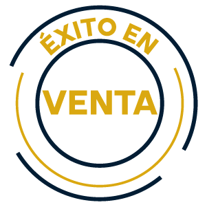 éxito en venta